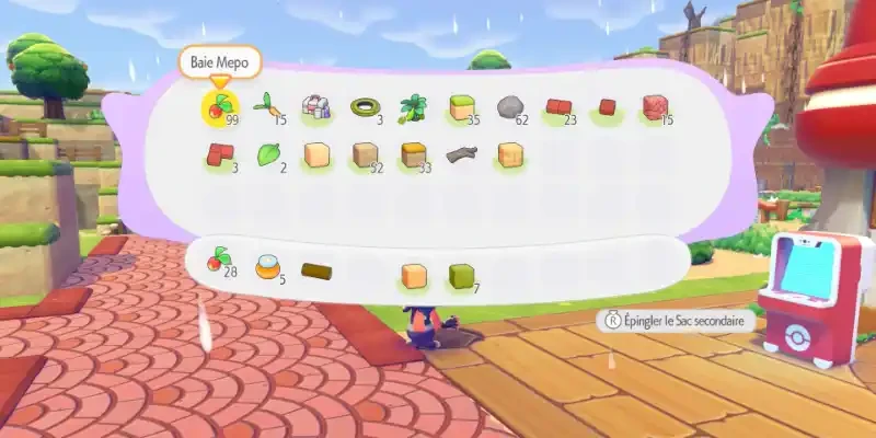 Augmenter la taille de l’inventaire