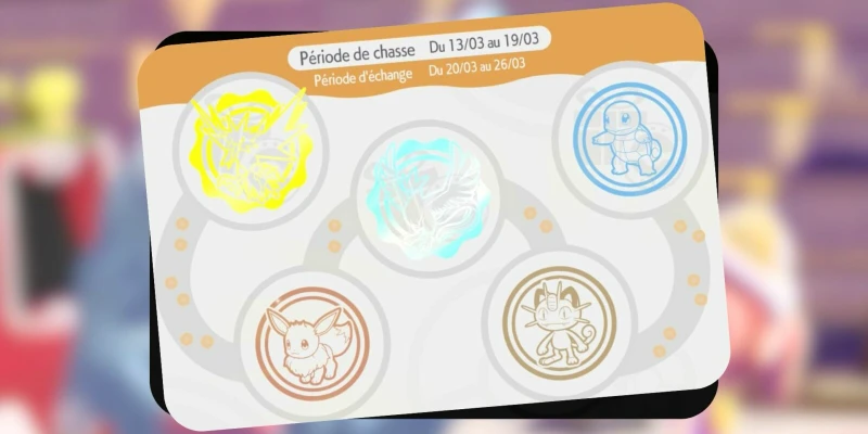 Carte à tampons : guide et Pièces Poké Vie