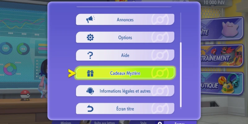 Codes Cadeau Mystère