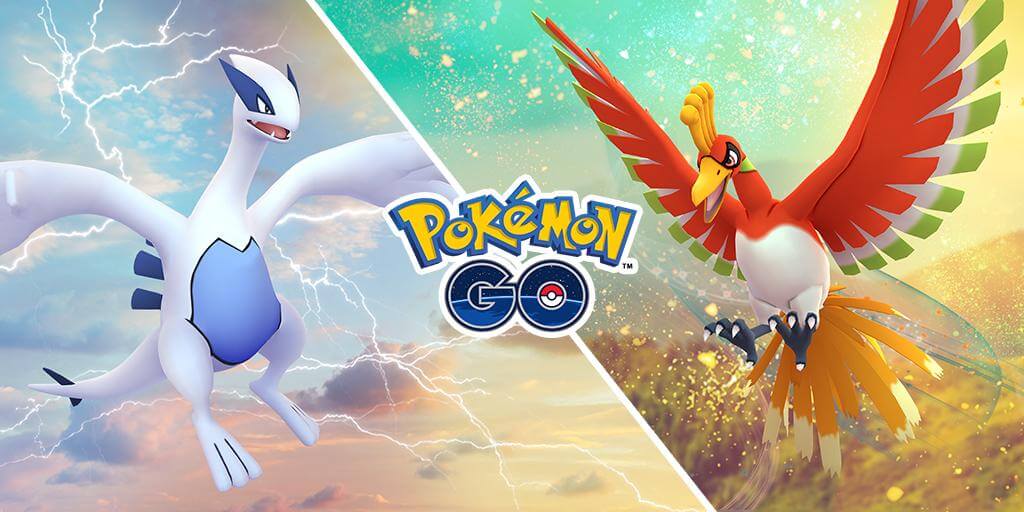 Lugia y Ho-Oh volverán a las incursiones de nivel 5 en Pokémon GO