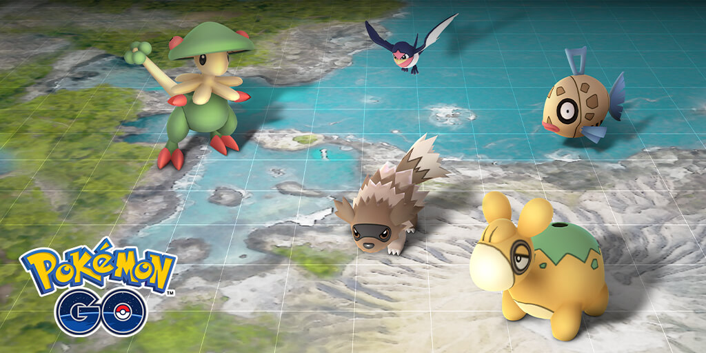 Nuevo evento en Pokémon GO que celebra la región de Hoenn