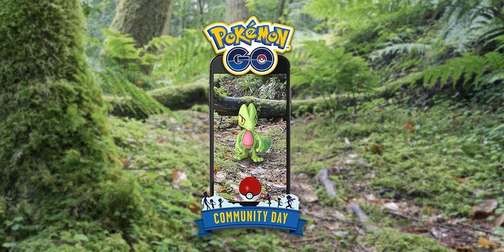 Treecko protagonizará el Día de la Comunidad de Marzo 2019
