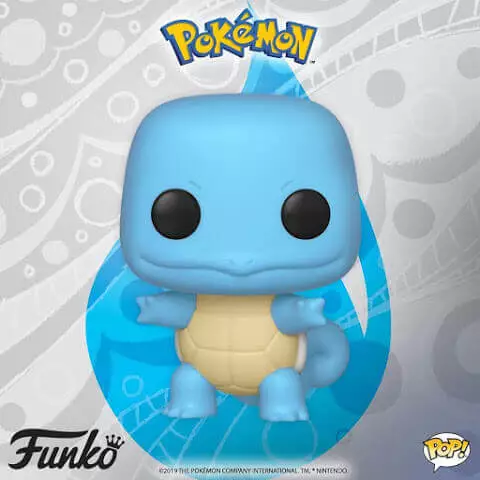 Este es el Funko Pop de Squirtle