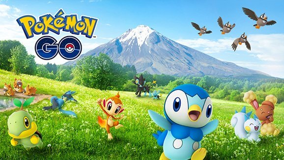 Ya están apareciendo los Pokémon de Sinnoh en Pokémon GO