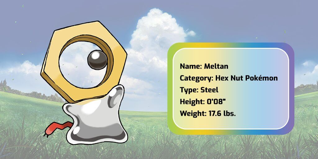 Meltan, un nuevo Pokémon Singular ha sido anunciado oficialmente