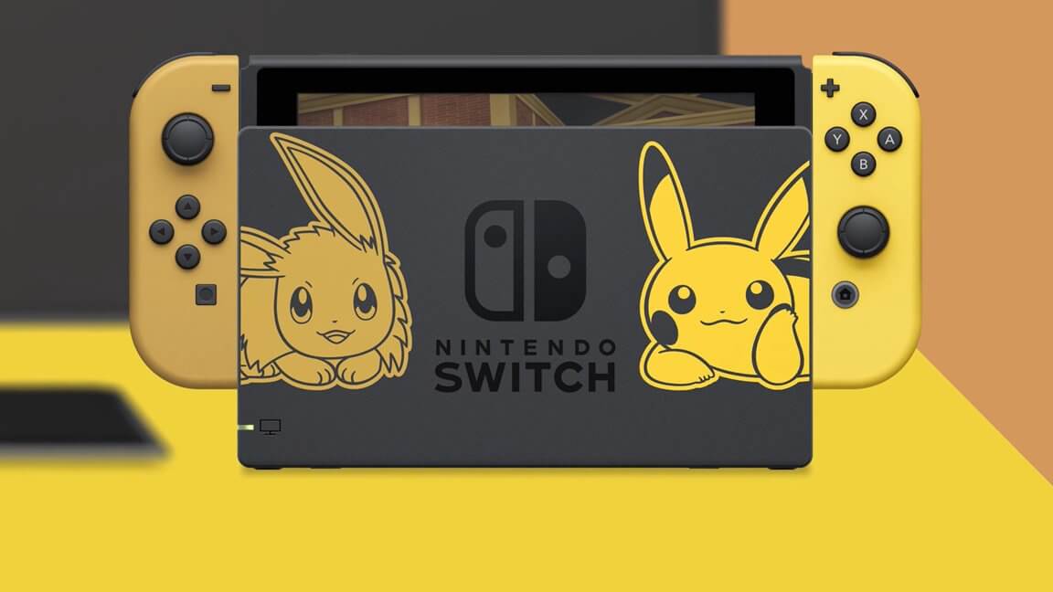 Anunciada la Nintendo Switch edición especial Pokémon: Let’s Go