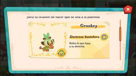 Grookey será el próximo cliente especial de Pokémon Café Mix