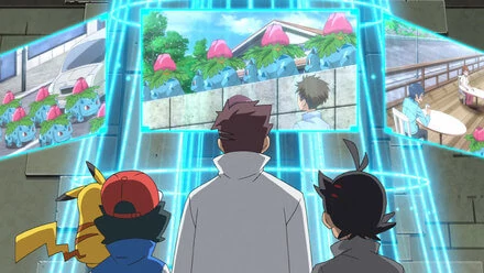 Capítulo 3 del nuevo anime de Pokémon - Ivysaur es bastante misterioso