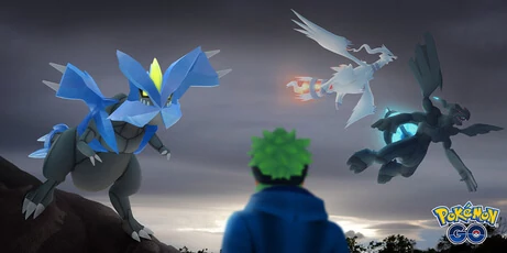 Reshiram, Zekrom y Kyurem llegarán pronto a Pokémon GO