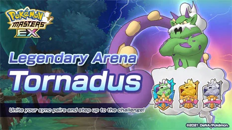 El Combate Legendario VS Tornadus llega a Pokémon Masters EX