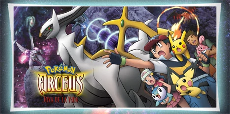 La Película Pokémon: Arceus y la Joya de la Vida en TV Pokémon hasta el 5 de Marzo