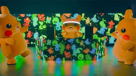 Pikachu se transforma en DJ en un nuevo vídeo de Pokémon Japón