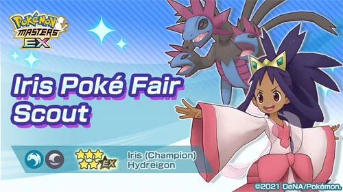 Iris Campeona junto a Hydreigon llegan a Pokémon Masters