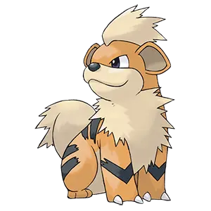 growlithe común