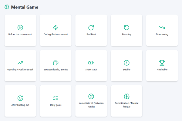 App mental game feature