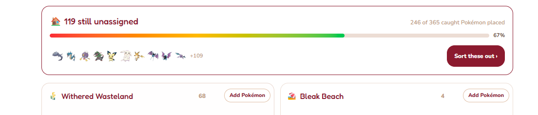 My Areas got a redesign!