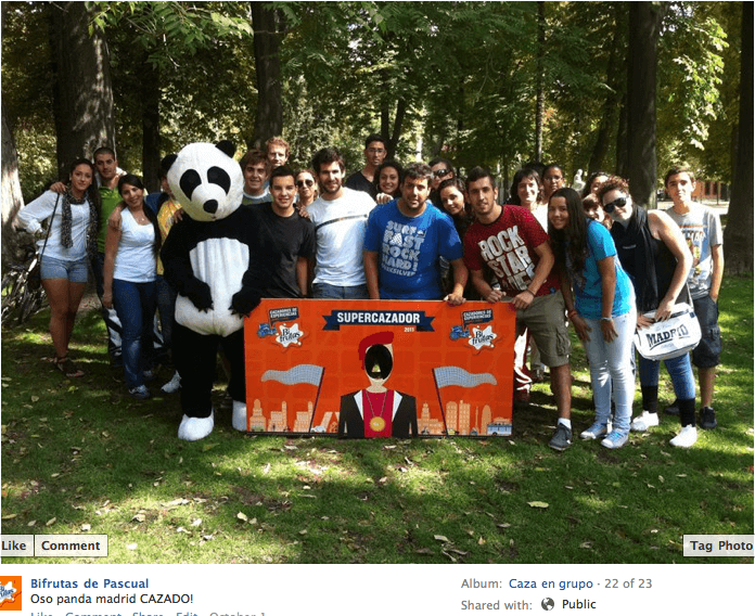 Cazadores de experiencias offline challenge