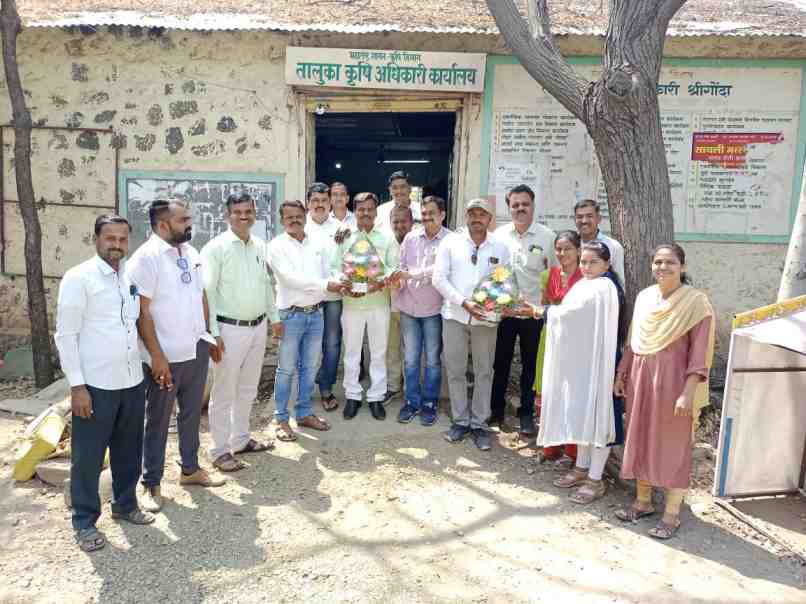 श्रीगोंदा तालुका कृषी सहाय्यक संघटनेच्या अध्यक्षपदी संतोष झेंडे यांची तर जिल्हा कार्यकारिणी सदस्य बोदगे यांची निवड 