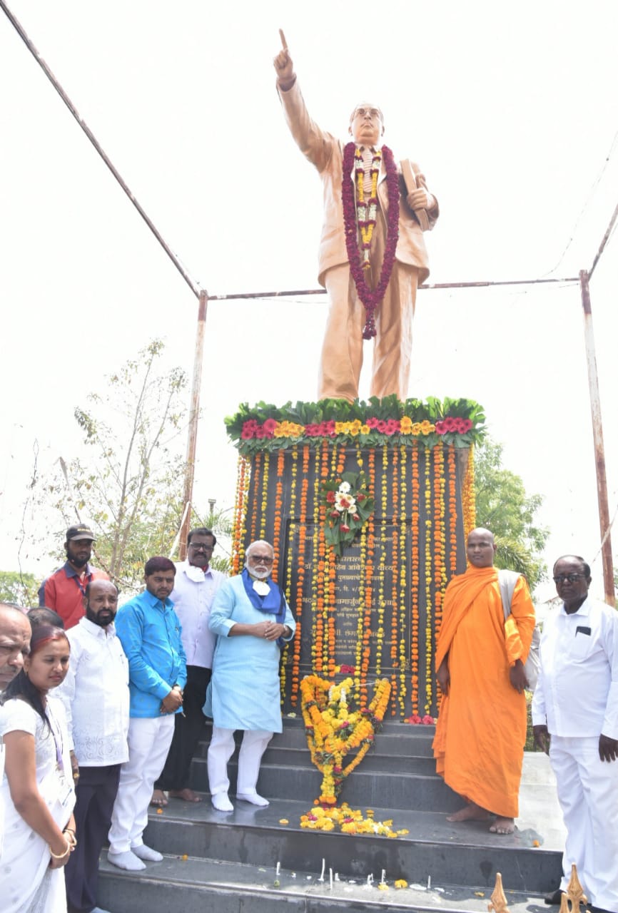 छत्रपती शिवाजी महाराज, महात्मा फुले, छत्रपती शाहू व डॉ.बाबासाहेब आंबेडकर हेच आपले आदर्श - मंत्री छगन भुजबळ