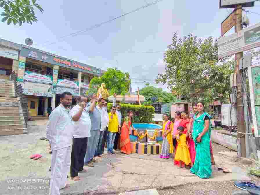 पुण्यश्लोक अहिल्यादेवी होळकर यांना अभिवादन करण्यासाठी माता भगिनींनी घेतला पुढाकार