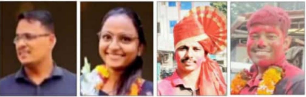 श्रीगोंदा तालुक्यातील चौघांची राज्य कर पदी निवड