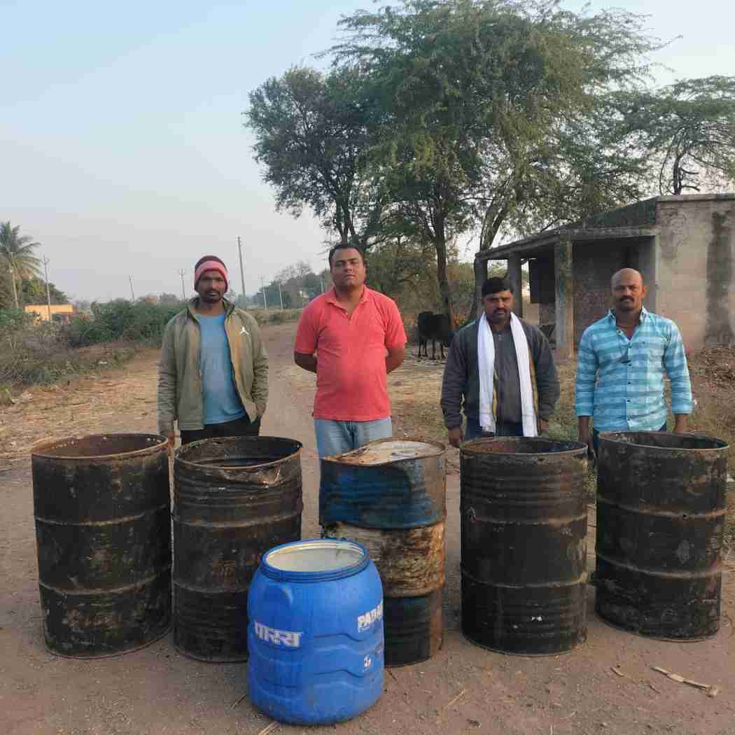 श्रीगोंदा पोलीसांची अवैध धंद्यावर धडक कारवाई