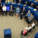 Cavaco Silva recebe Ordem de Mérito Europeia em Estrasburgo