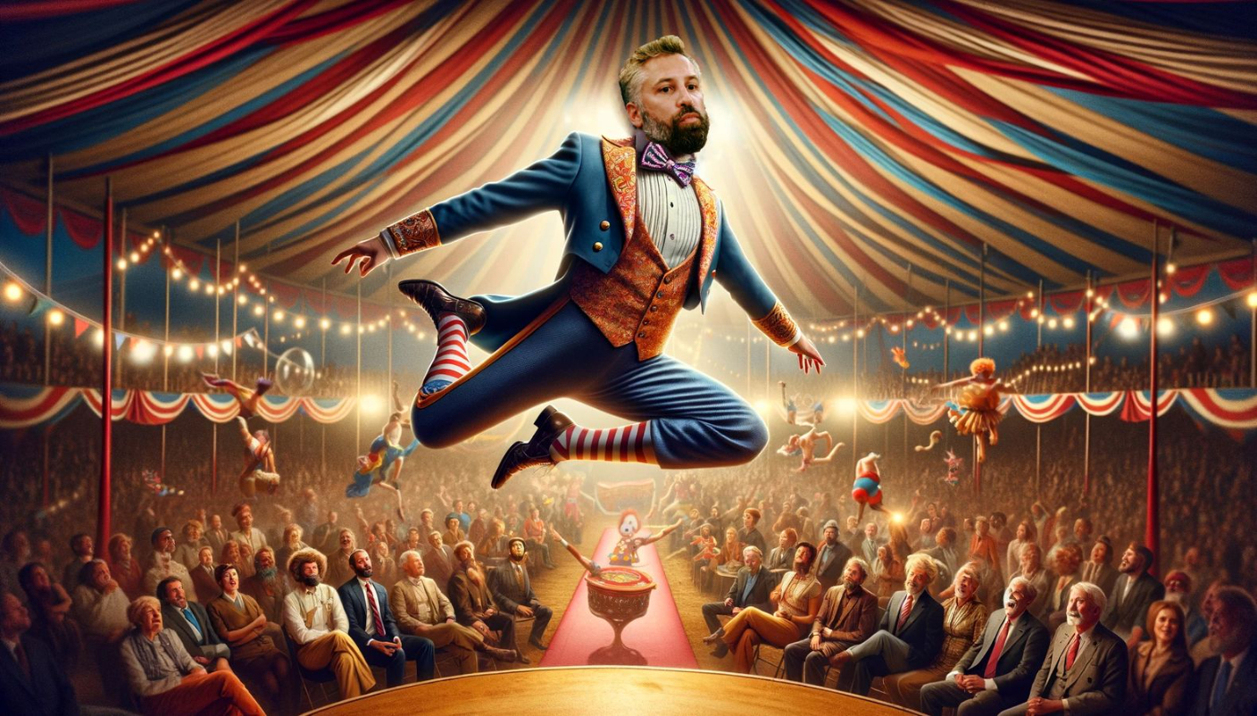 Política vs Ginástica: Um Duelo de Acrobacias Mentais