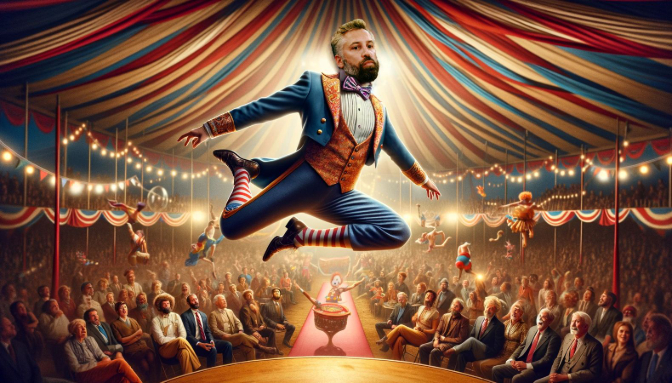 Política vs Ginástica: Um Duelo de Acrobacias Mentais