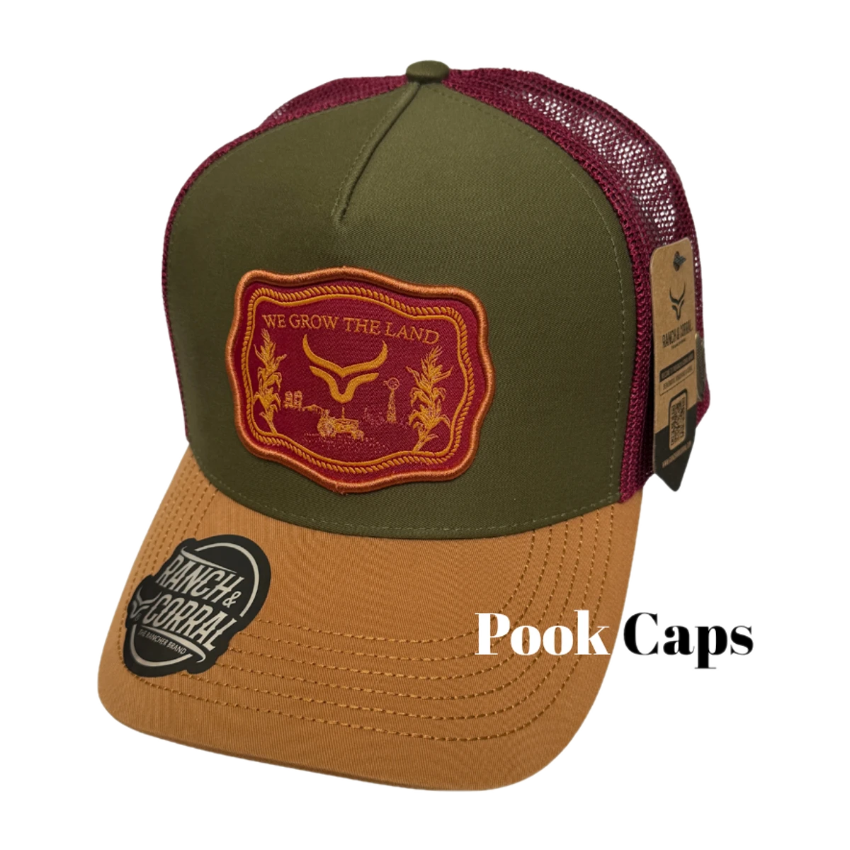 Gorra Ranch & Corral "cultivamos la tierra" — Ranch & Corral, gorra trucker