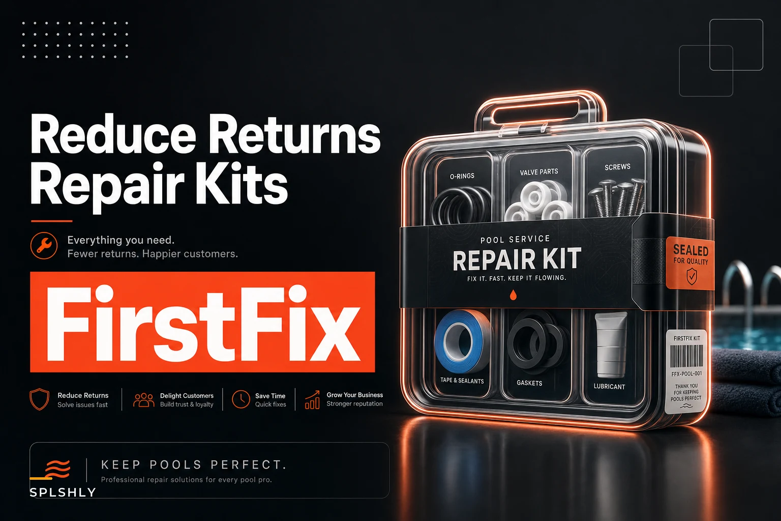Cut return trips: standardized repair kit checklist and kitting lifecycle to boost first-time-fix rates