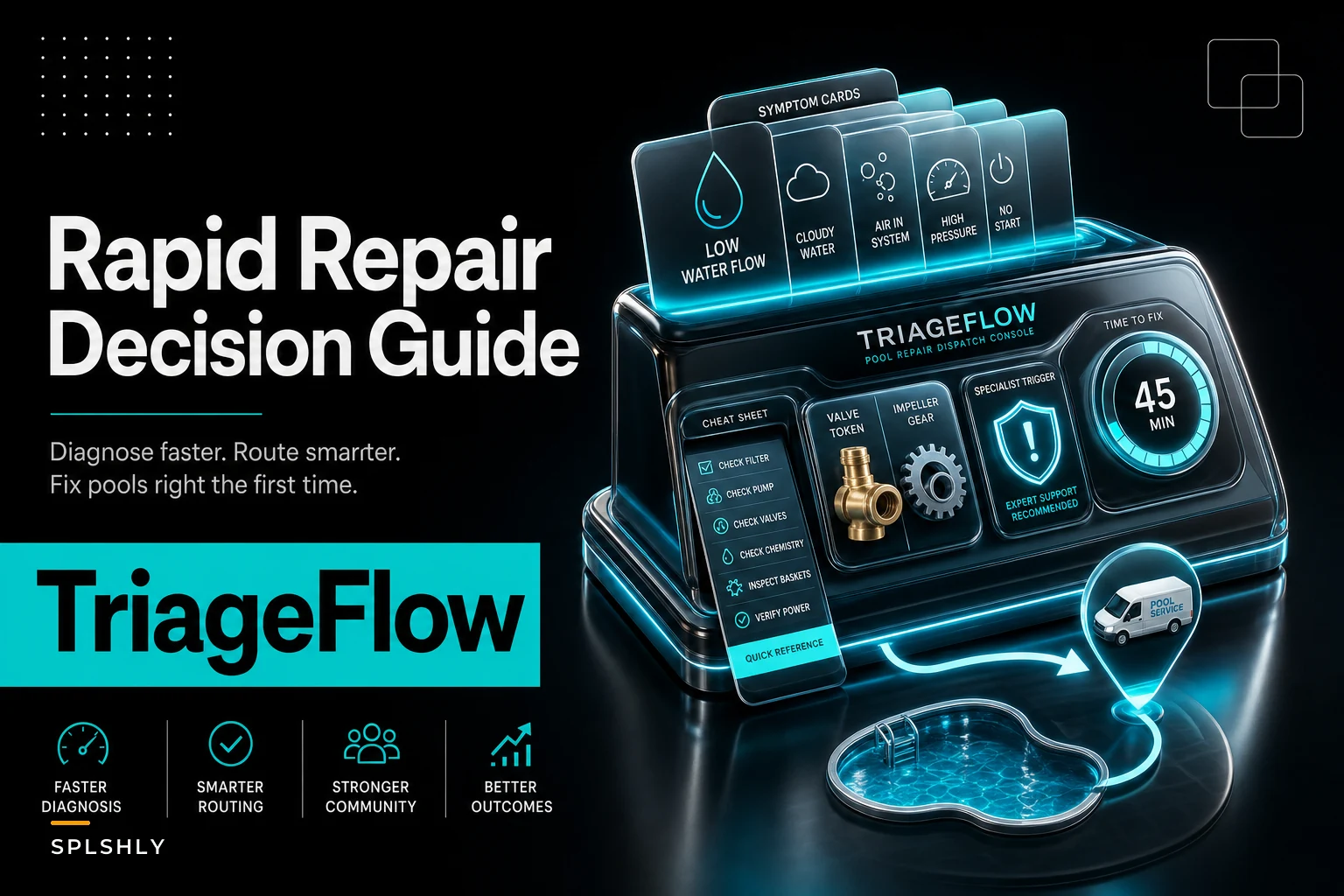 Dispatcher rapid repair decision guide: what to pre-stage and when to route a specialist