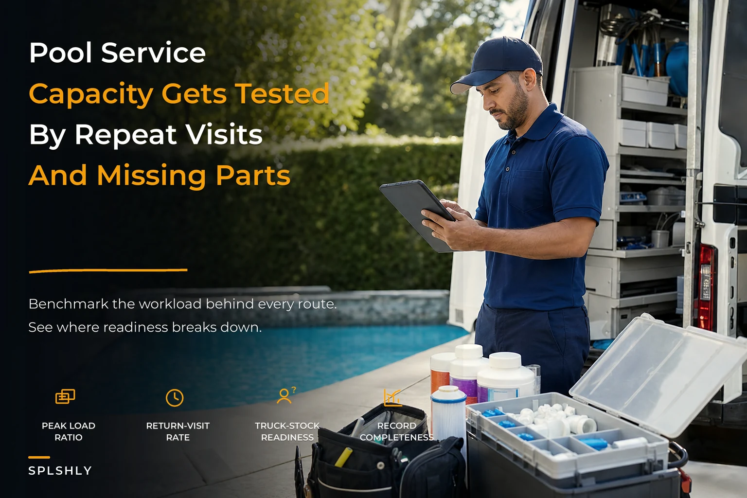 Pool Service Operations Benchmark: Seasonal Capacity, Repeat Visits and Truck-Stock Readiness