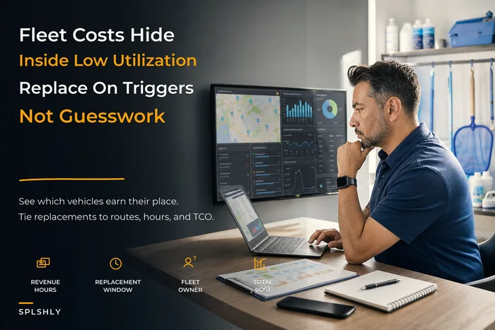 Right-size your fleet: utilization dashboards and TCO triggers for small service operators