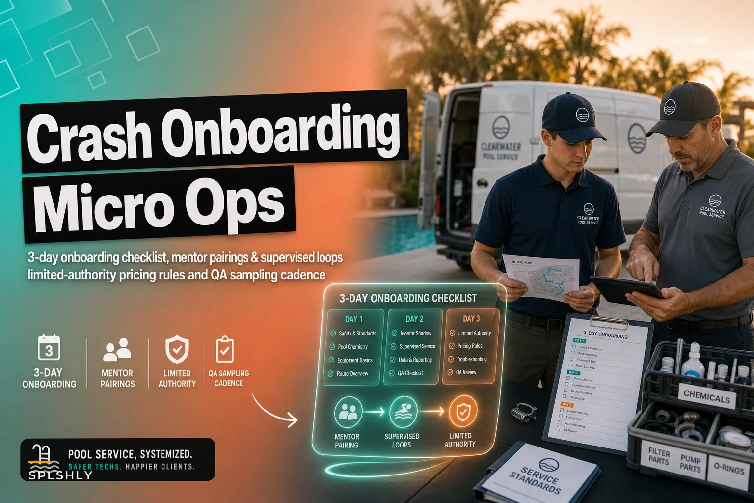 Temporary staffing micro-ops: 3-day crash onboarding and limited-authority rules