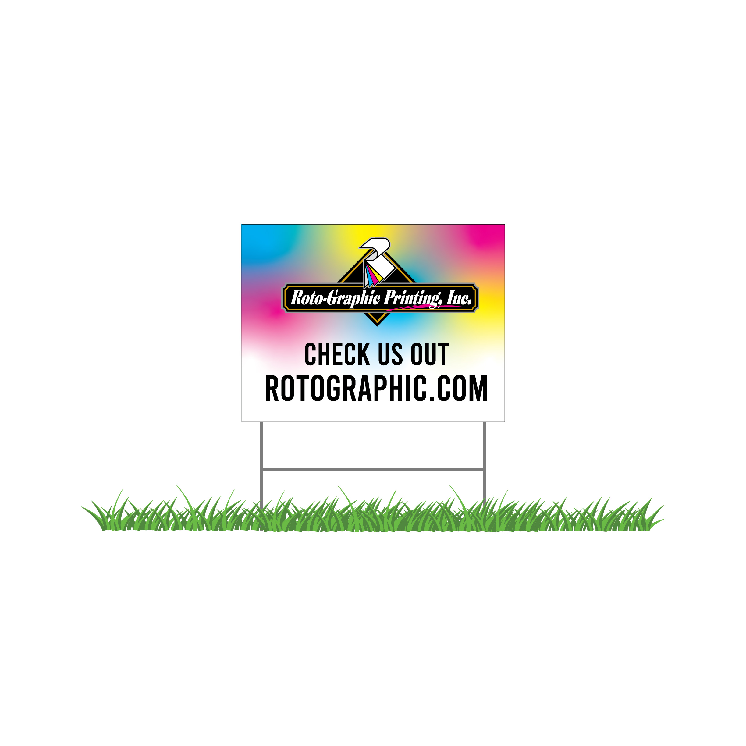 Custom Yard Signs Free Shipping POPbanner