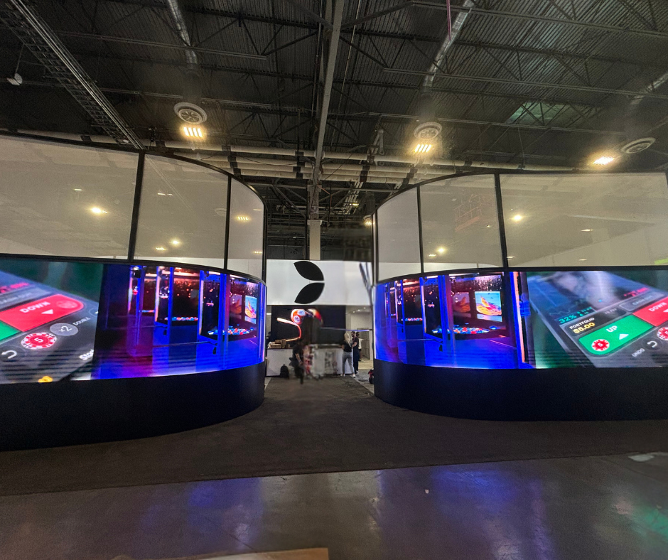 curved LED video walls