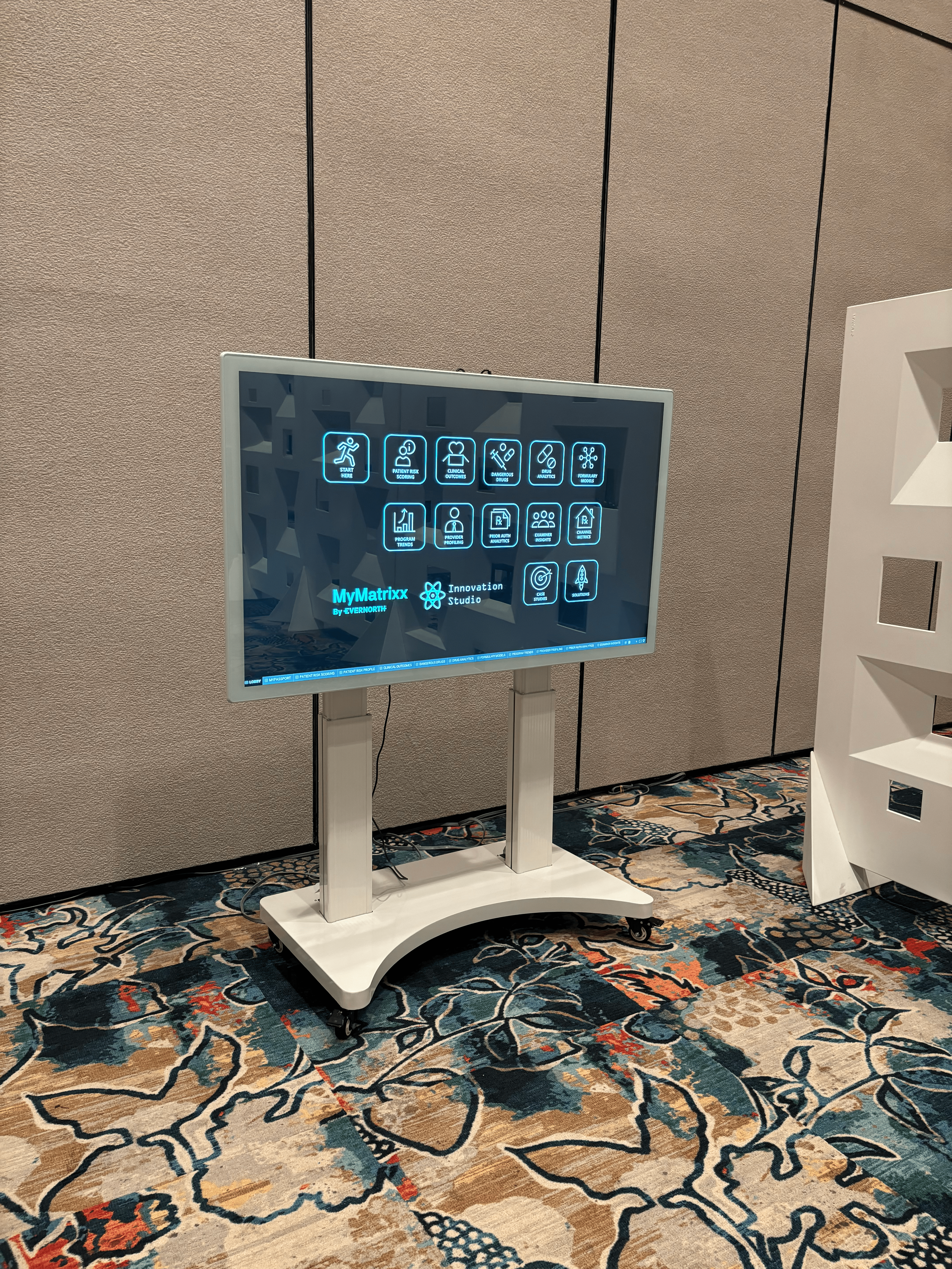 motorized kiosk