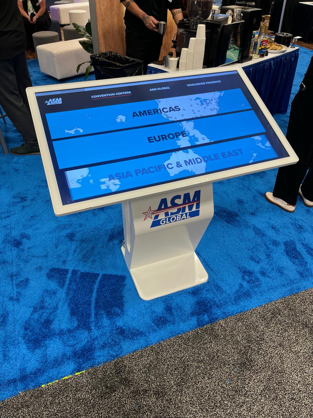 ASM table kiosk