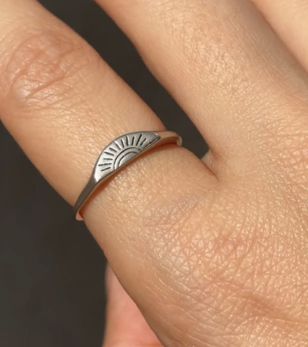 Silver rings - different design 