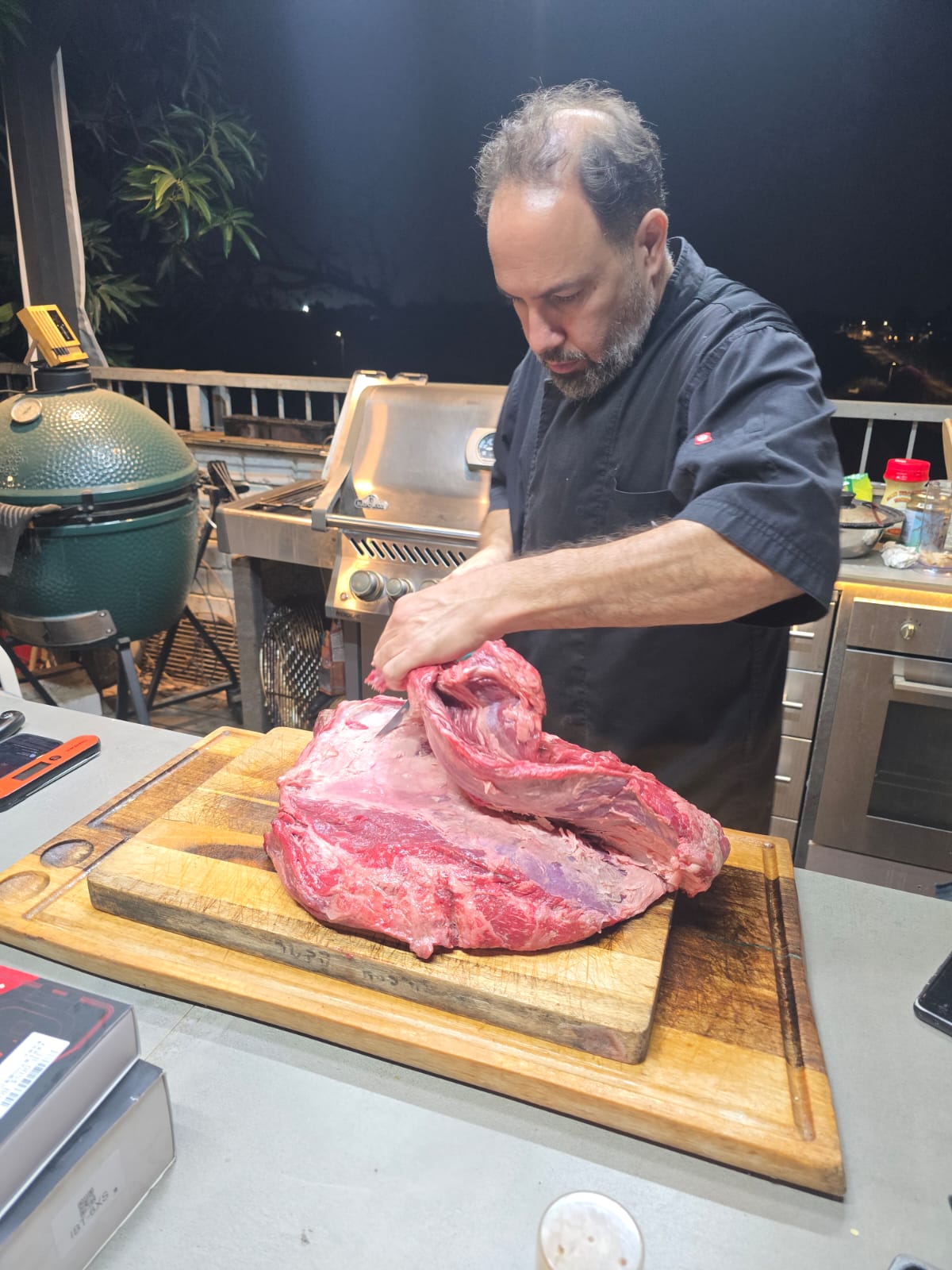 קיצוב וצליה בשידור חי