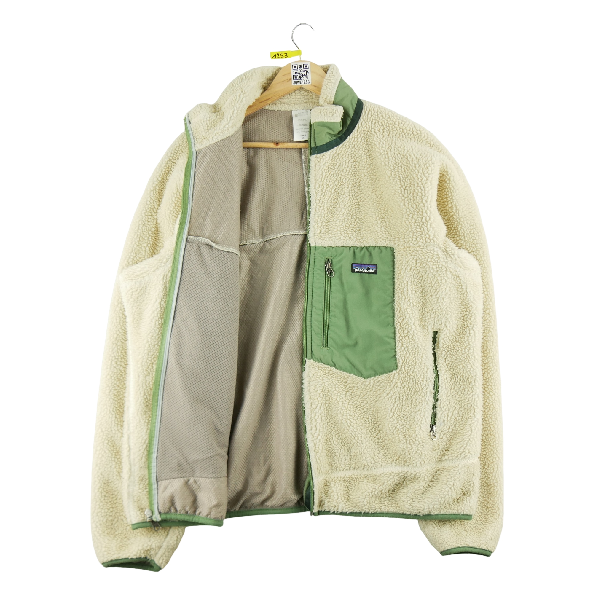 Veste polaire Homme  Retro-X Beige 3