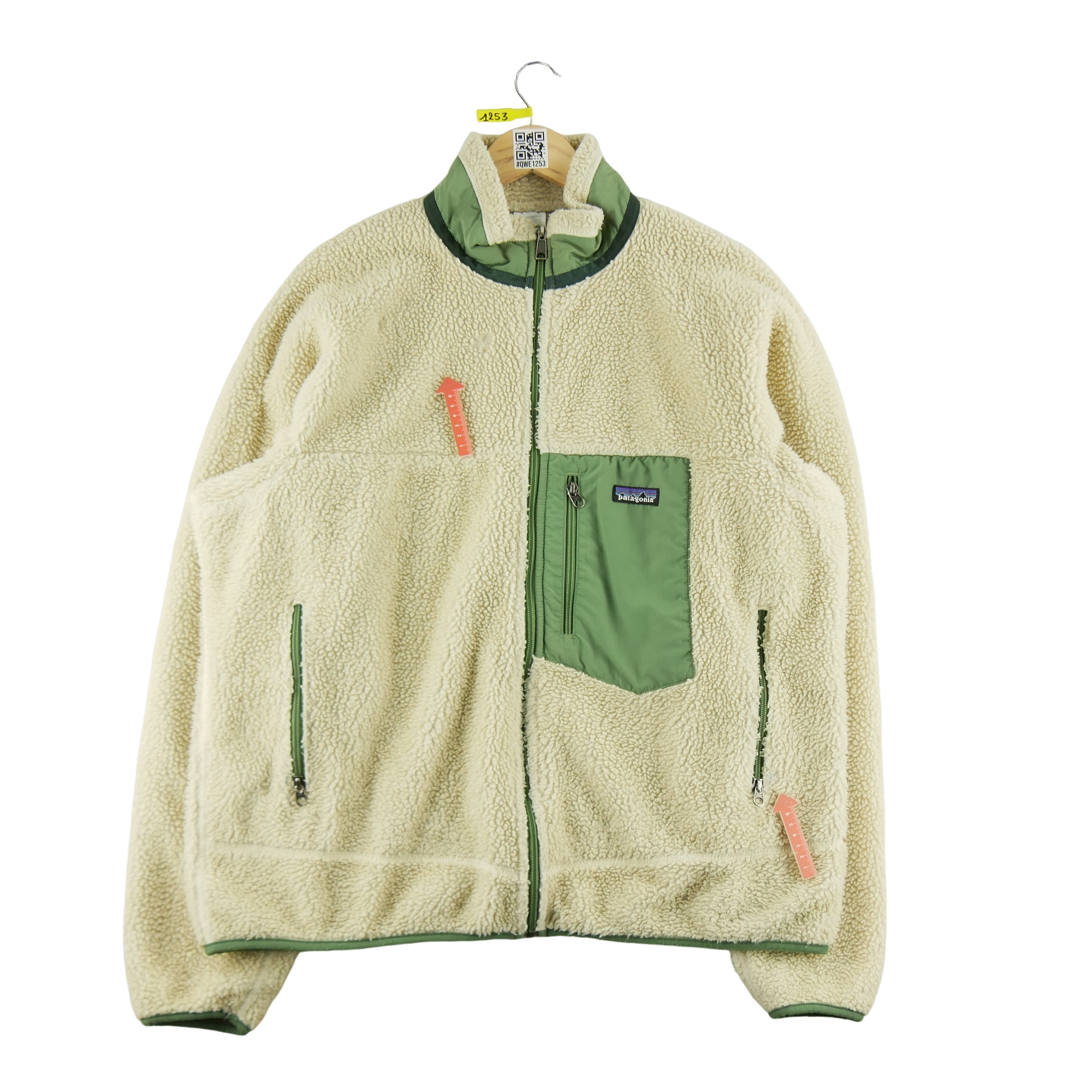 Veste polaire Homme  Retro-X Beige 5
