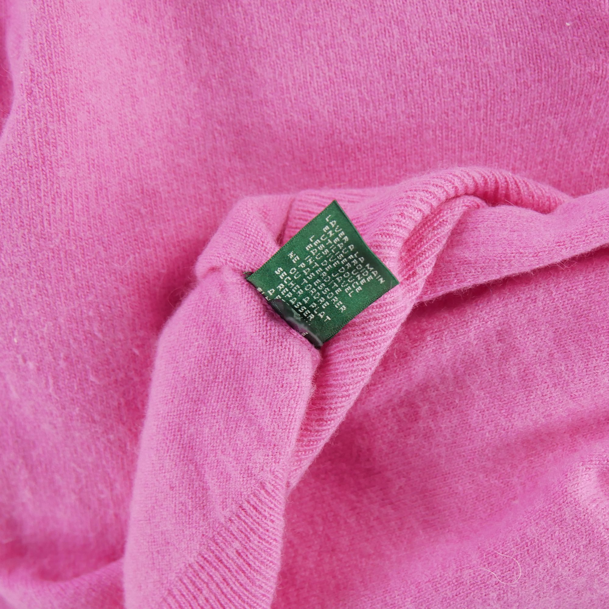 Pull Femme  laine et cachemire Rose 5