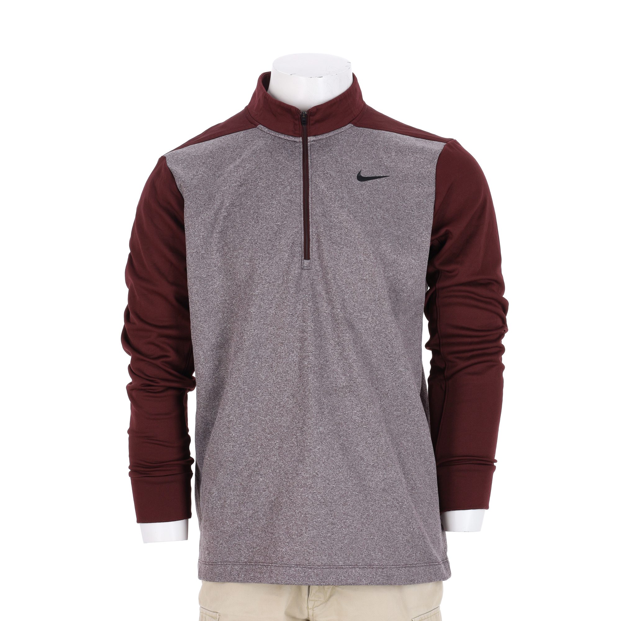 Sweat Homme  Dri-Fit Bordeaux 1