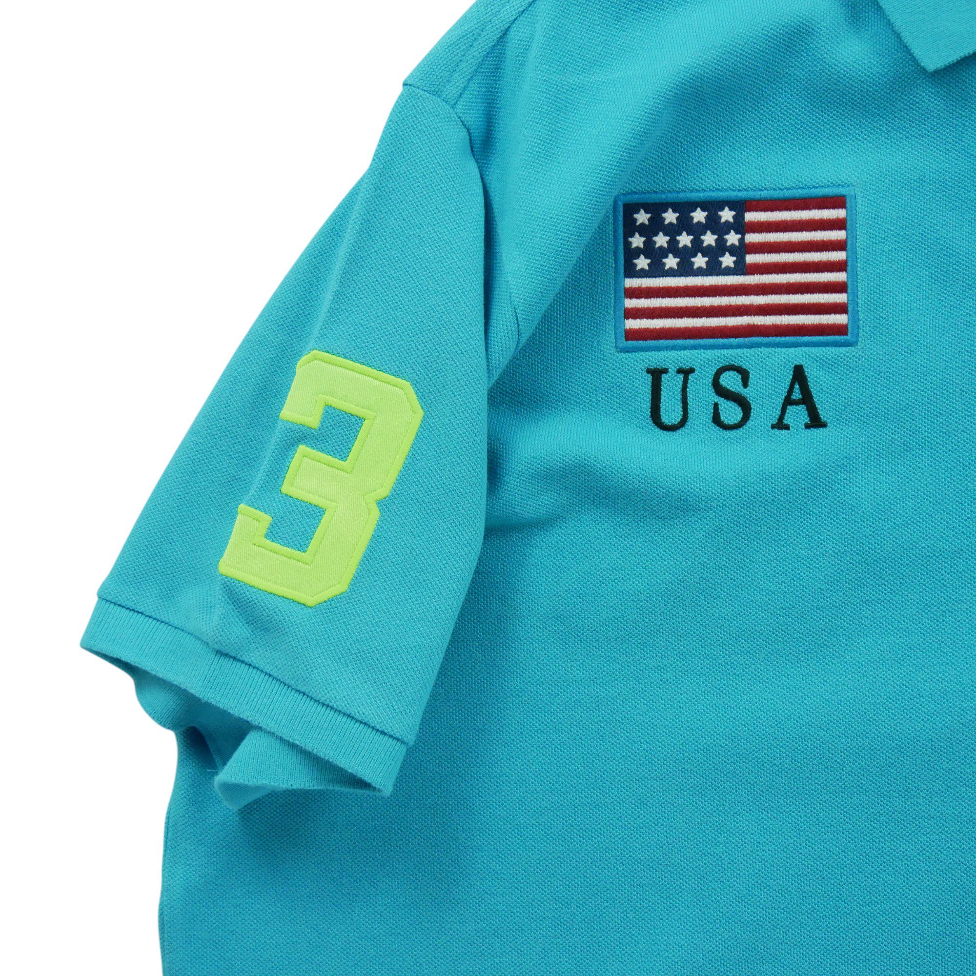 Polo manches courtes Homme  USA 6