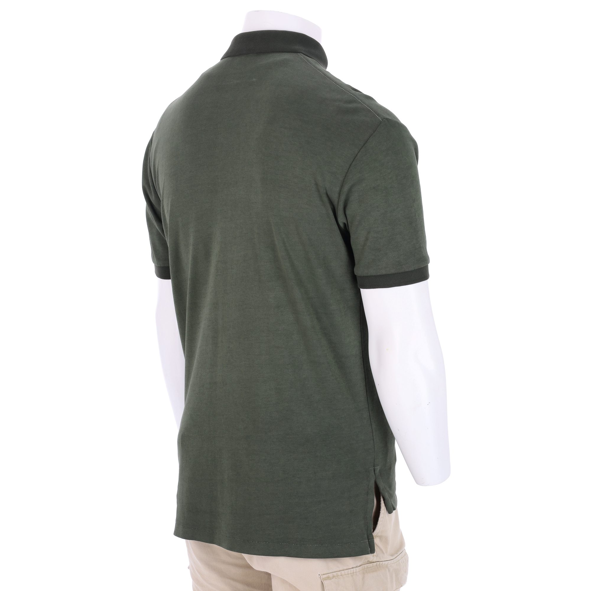 Polo manches courtes Homme  Kaki 4