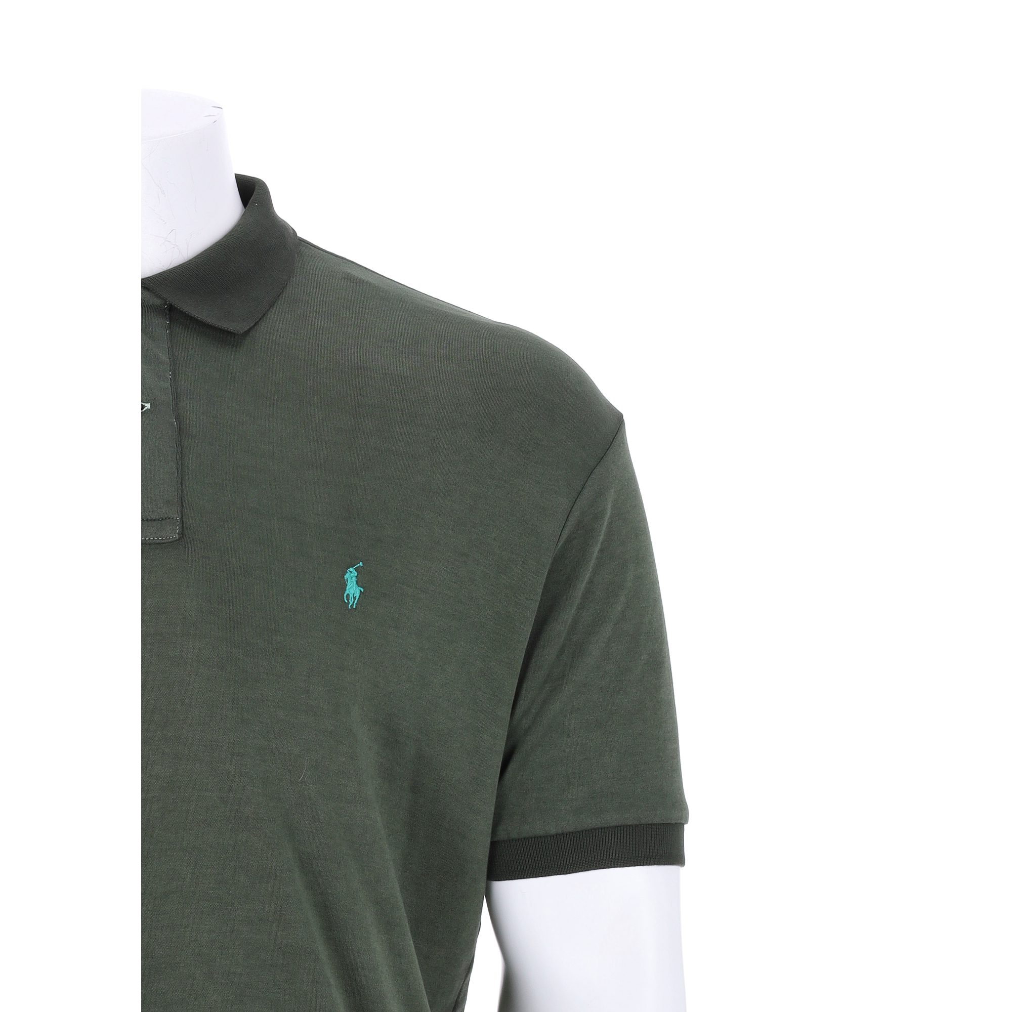 Polo manches courtes Homme  Kaki 5