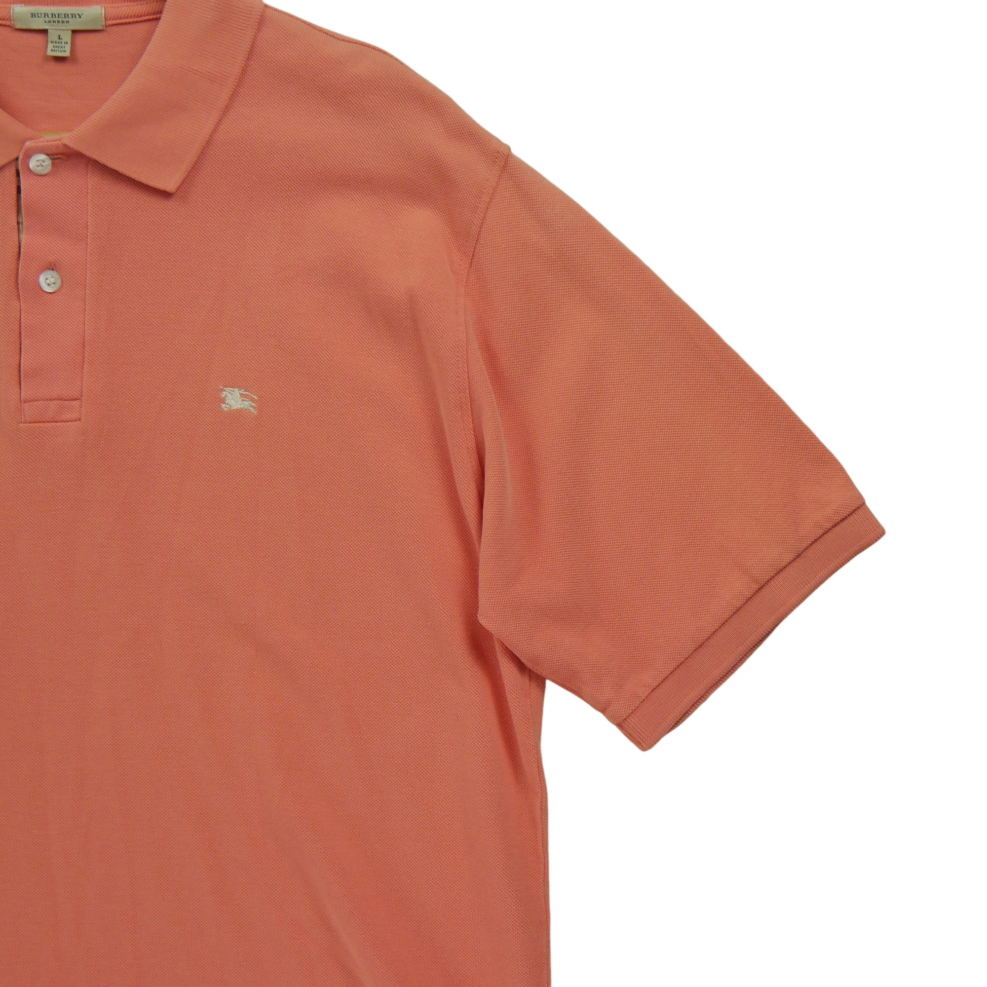 Polo manches courtes Homme  Corail 4