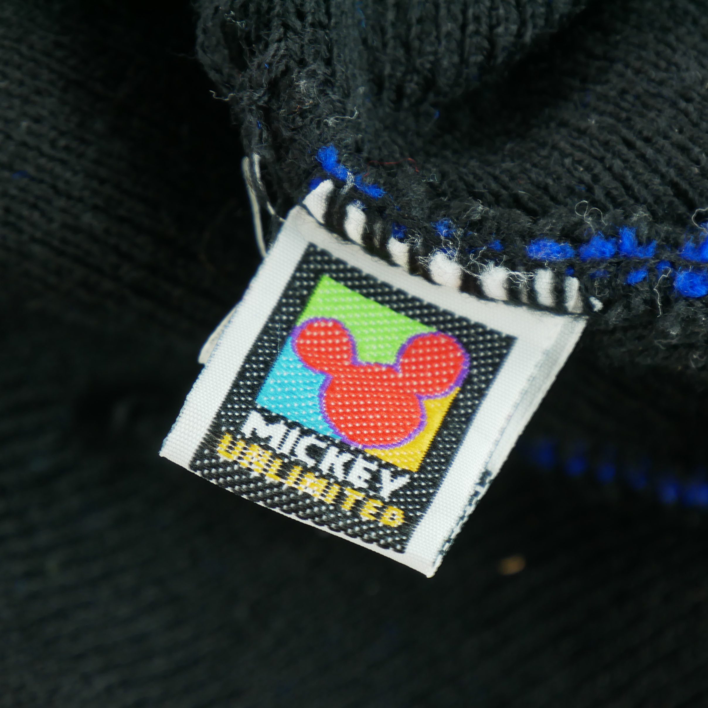 Bonnet  Mickey Mouse Noir 3